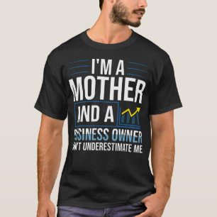 Camiseta Empresário do proprietário de pequenas empresas 