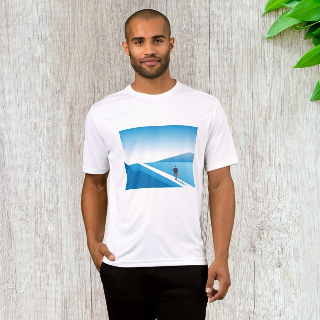 Camiseta Empresário em Busca do Caminho Futuro (Criador carregado)