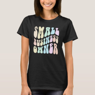 Camiseta Empresário GROOVY de Pequenos Negócios Bilionário