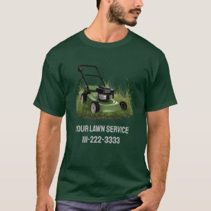 Camiseta Empresas de Serviços de Paisagem Personalizados pa