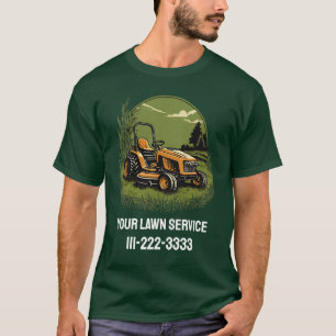 Camiseta Empresas de Serviços de Paisagem Personalizados pa