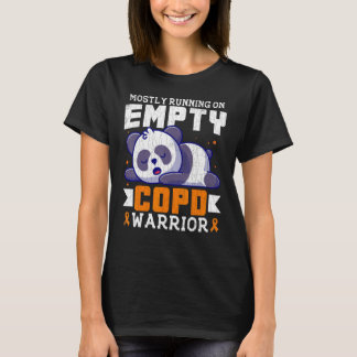 Camiseta Empty COPD Warrior Awareness Support Month Orange 