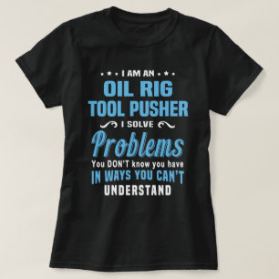 Camiseta Empurrador de ferramenta Oil Rig