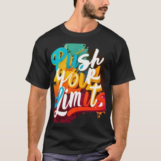 Camiseta Empurre Seus Limites (Frente)