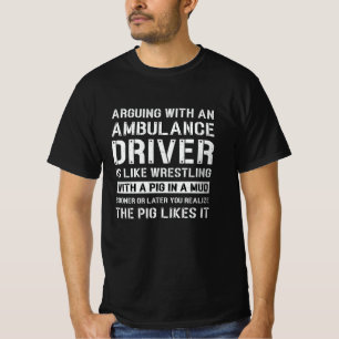 Camiseta Ems Emt De Emergência Emt De Paramédico De Melhor 