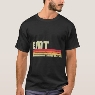 Camiseta Emt Funny Job Profissão De Aniversário Ide