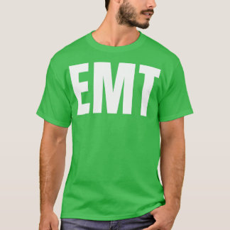 Camiseta Emt Funny Job Title Profissão de Aniversário Ideia