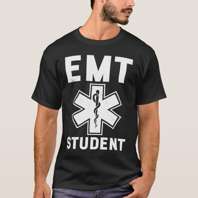 Camiseta EMT Student Emergency Medical Technician Paramedic (Frente)