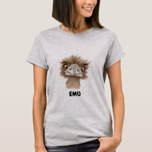 Camiseta Emu animado bonito