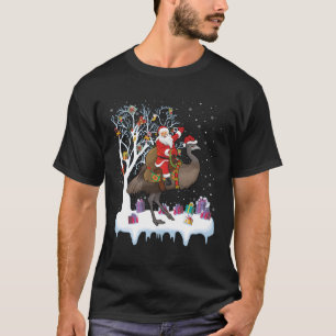 Camiseta Emu Bird Lover Xmas Gift Papais noeis Andando Emu 