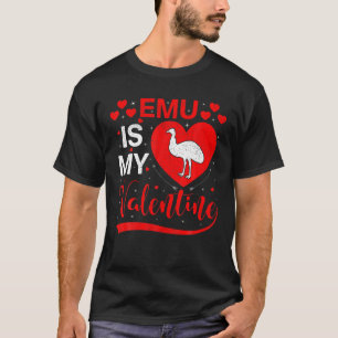 Camiseta Emu É O Meu Dia de os namorados Engraçado Namorado
