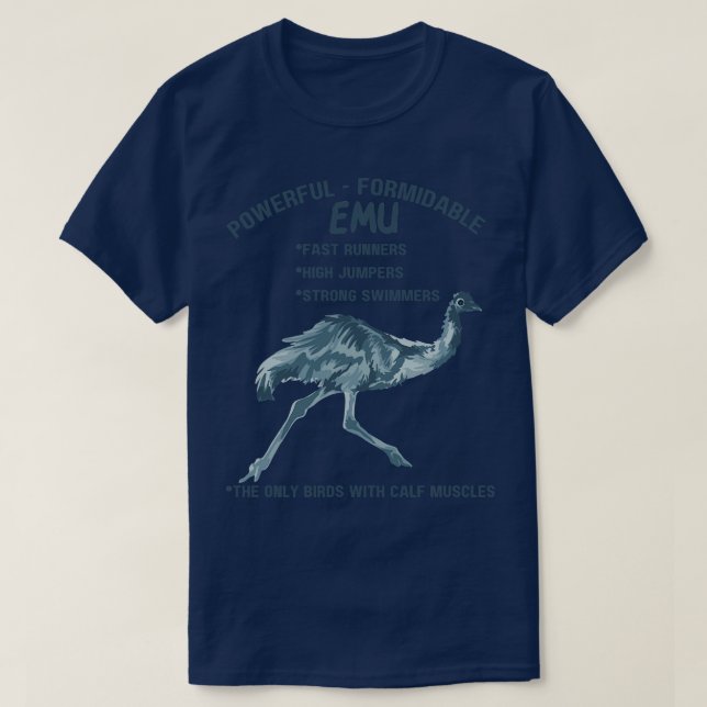 Camiseta Emu Formidável Poderoso (Frente do Design)