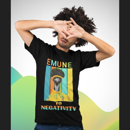 Camiseta Emu Pun - Emune À Negatividade