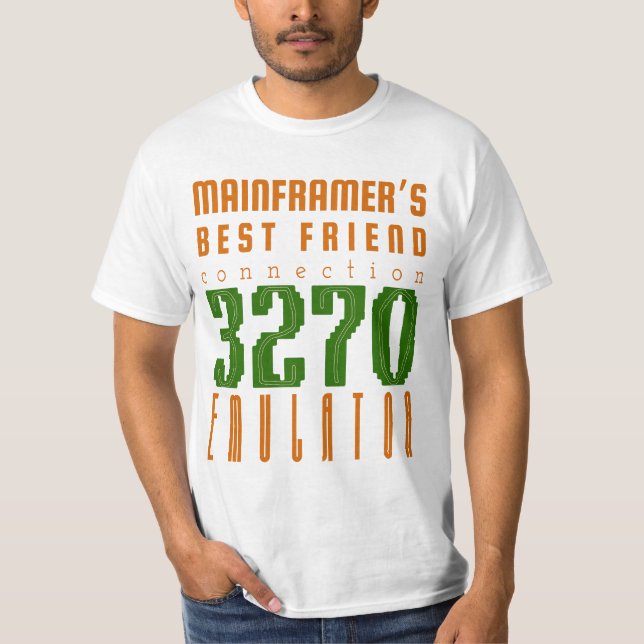 Camiseta Emulador de Computadores Mainframe 3270 (Frente)