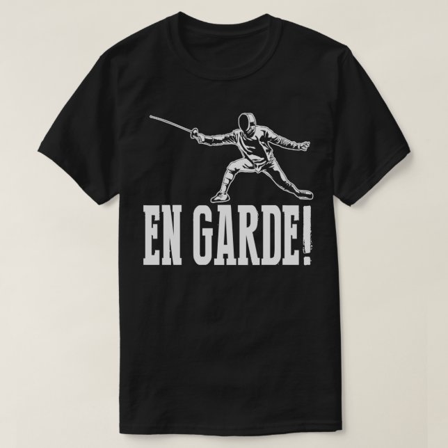 Camiseta En Garde White (Frente do Design)