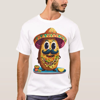 Camiseta Encaixe o seu osso engraçado com o nosso delicioso