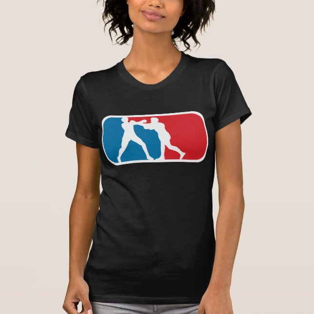 Camiseta Encaixotamento da liga principal (Frente)