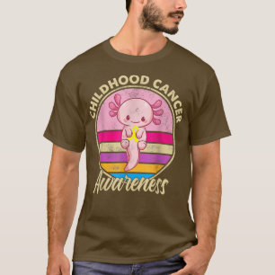 Camiseta Encaminhamento de infância Axolotl elegante Axolot