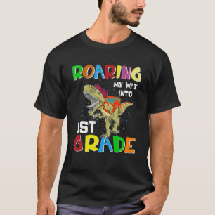 Camiseta Encaminhando Meu Caminho Para O Dinossauro Da Clas