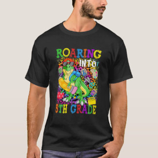 Camiseta Encaminhando Para O Dinossauro 5 T Rex De Volta Pa