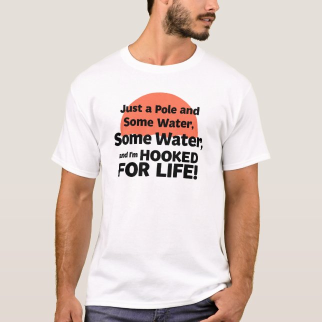 Camiseta Encanado pela Vida de Pesca (Frente)