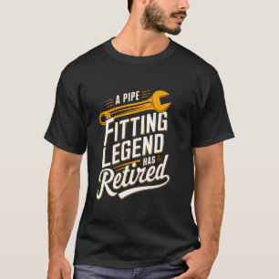 Camiseta Encanador Aposentado Encanador de Tubulações Homen
