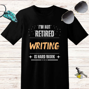 Camiseta Encantada Engraçada Não Escrevendo é trabalho de d