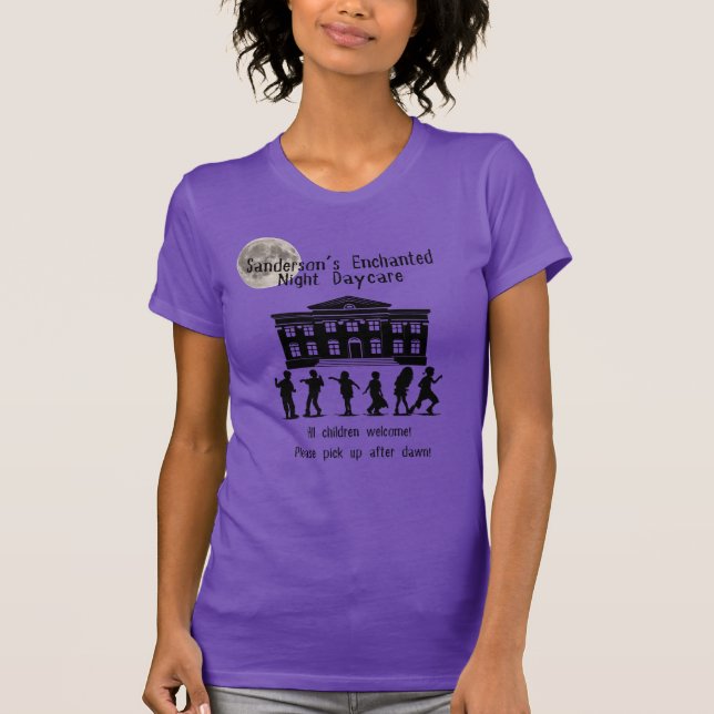 Camiseta Encantada na escola noturna (Frente)