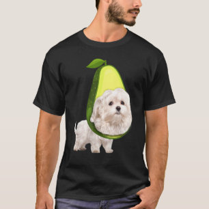 Camiseta Encantado Maltês Avocado Cute Halloween