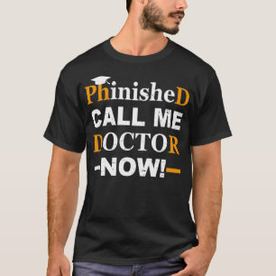 Camiseta Encantado Phd Engraçado Doutorado Engraçado Belo p