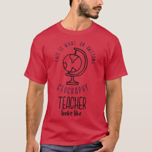 Camiseta Encantador de Geografia Professor de Geografia da 