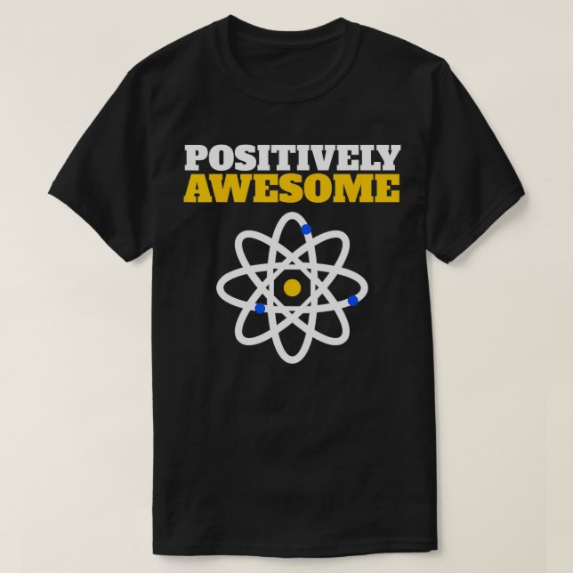 Camiseta Encantador e engraçado Science Lover (Frente do Design)