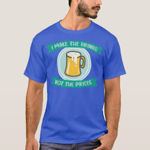 Camiseta Encantador Engraçado Bartender - Presente
