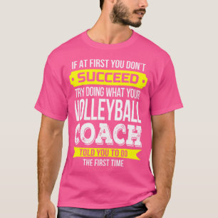 Camiseta Encantador Engraçado De Voleibol - Presente Obriga