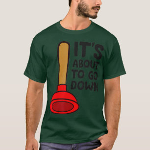 Camiseta Encantador Engraçado Está Prestes A Descer