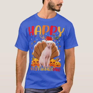 Camiseta Encantador Engraçado Gato Feliz Gato de Espingarda