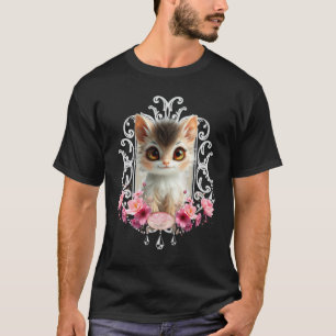 Camiseta Encantador, gatinho fofo