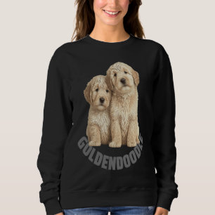 Camiseta Encantadora Doçura Cachorrinhos Adoráveis Goldendo