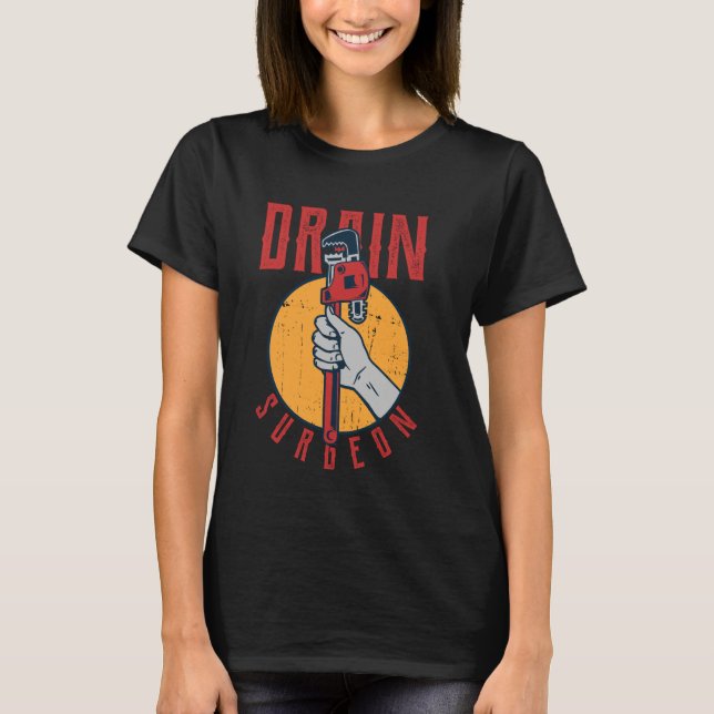 Camiseta Encantamento Engraçado Citações de Pipefitter de E (Frente)
