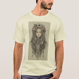 Camiseta Encantando Boho Blooms