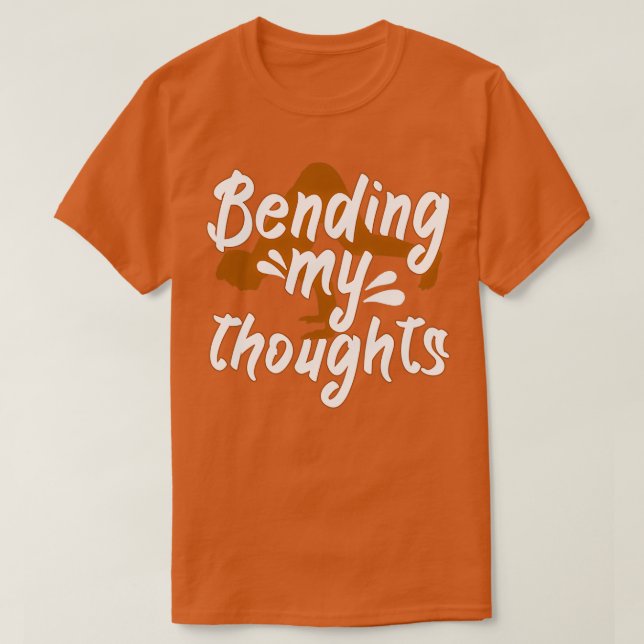 Camiseta Encantando Meus Pensamentos Aeróbicos (Frente do Design)