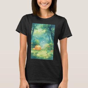 Camiseta Encanto da Floresta de Abóbora