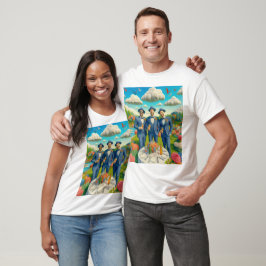 Camiseta Encanto Feliz para Festa de Solteiro
