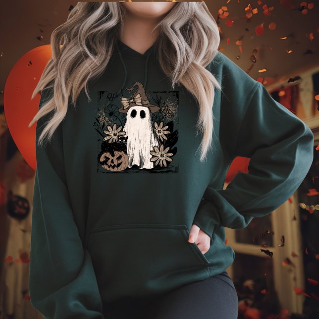 Camiseta Encantos Mágicos Boho Floral Fantasma  (Criador carregado)