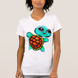 Camiseta Encaustic painting turtle