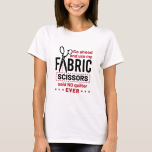 Camiseta Encerrando Citação Engraçada de Tecidos