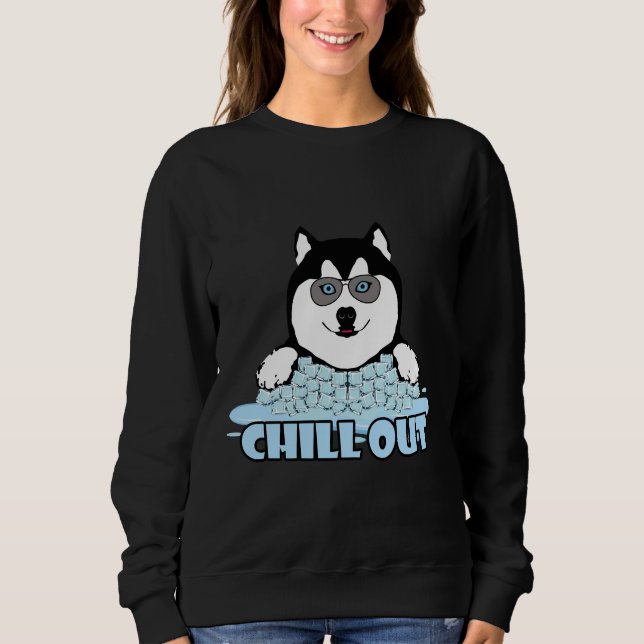 Camiseta Encham o Siberian Husky (Frente)