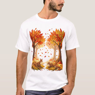 Camiseta Enchanted Autumn Forest