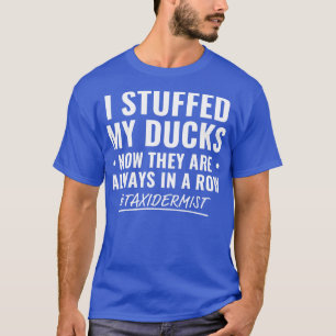 Camiseta Encheu Meus Patos Táxidera Engraçada Táxidermia En