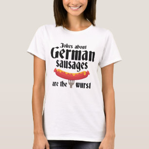 Camiseta enchidos alemães